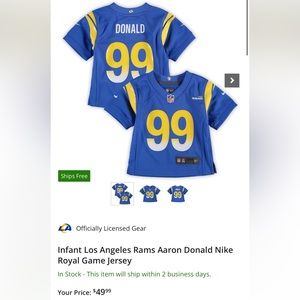 Baby LA Ram’s Jersey